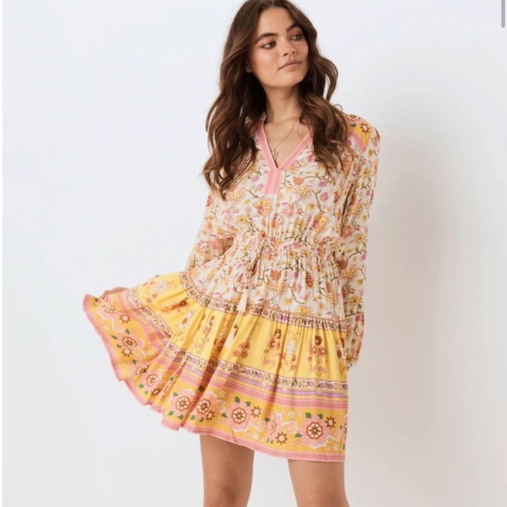 SPELL & THE GYPSY COLLECTIVE MINI DRESS SIZE S - Picture 2 of 11